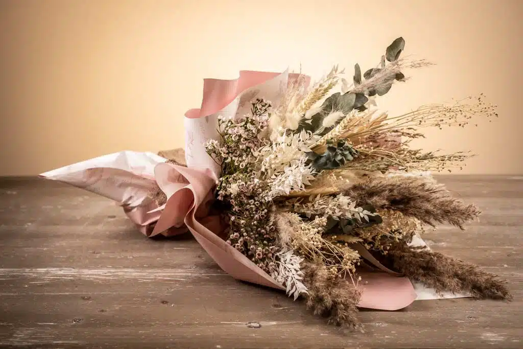 decorazione floreale eco-sostenibile